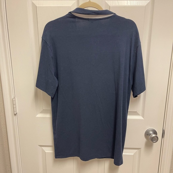 Two Blind Brothers Navy Polo - Picture 8 of 9